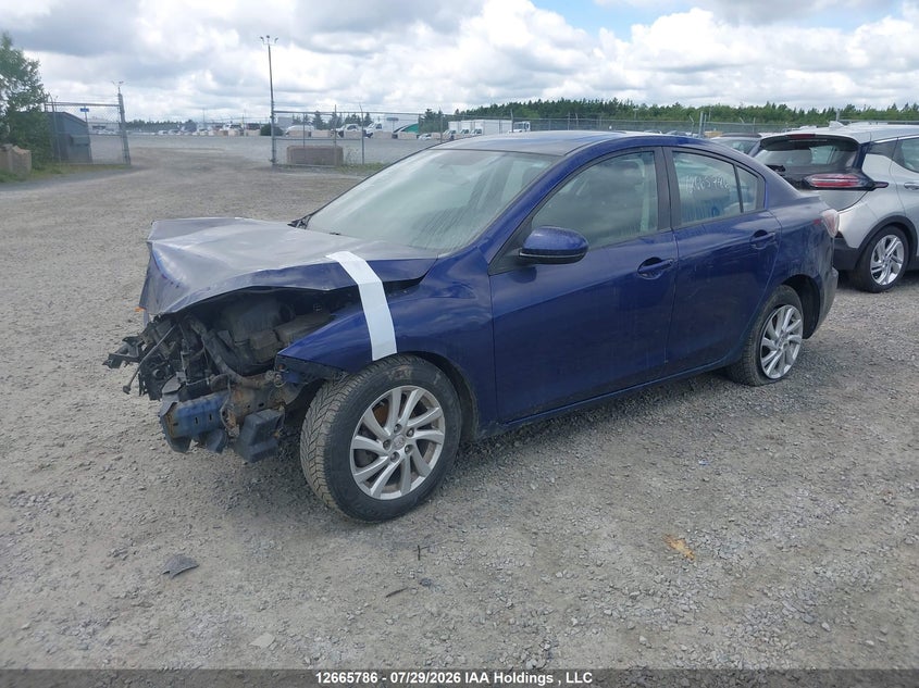 Vin: jm1bl1v78c1623795, lot: 3068473, mazda 3 i 20122