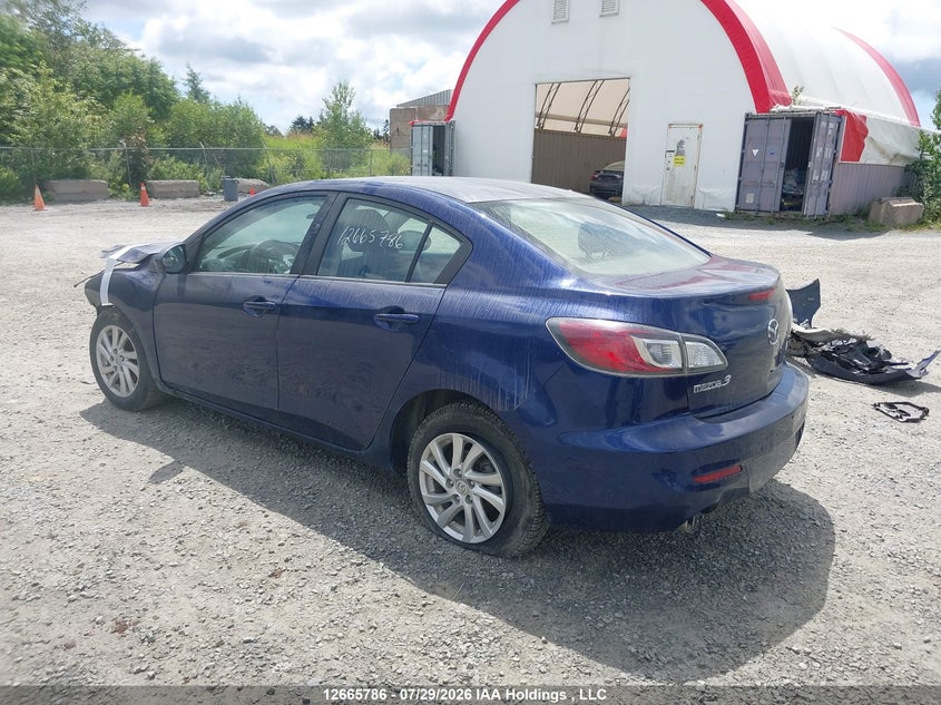 Vin: jm1bl1v78c1623795, lot: 3068473, mazda 3 i 20123