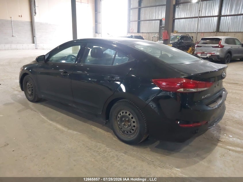 Vin: 5npd74lf4hh081734, lot: 3068546, hyundai elantra se 20173