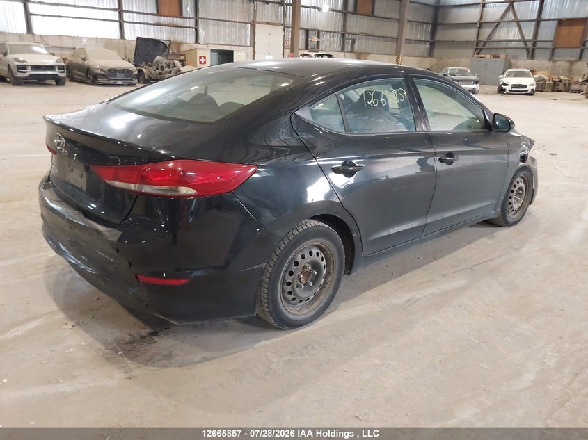 Vin: 5npd74lf4hh081734, lot: 3068546, hyundai elantra se 20174