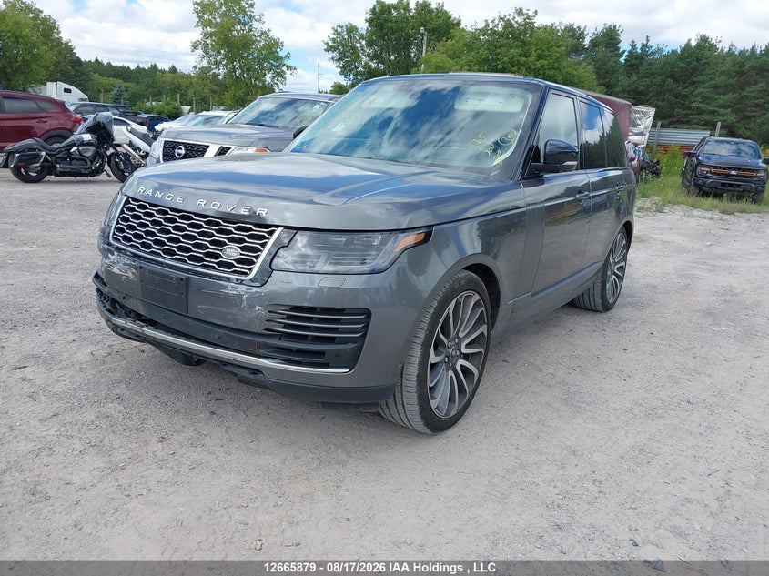2019 Land Rover Range Rover, Front, IAAI, VIN SALGS2SV8KA550890 — photo 2