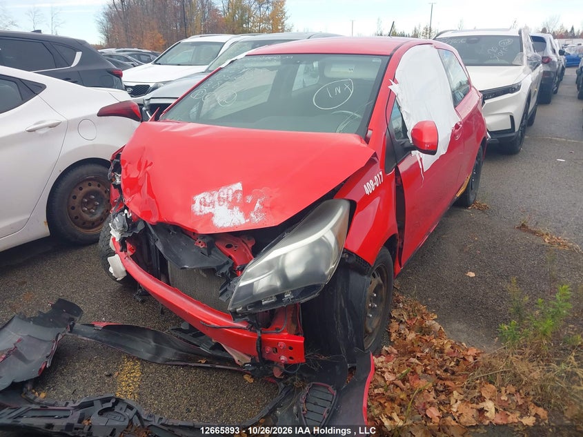 Vin: vnkjtud36ga056690, lot: 3068582, toyota yaris l/le 20162