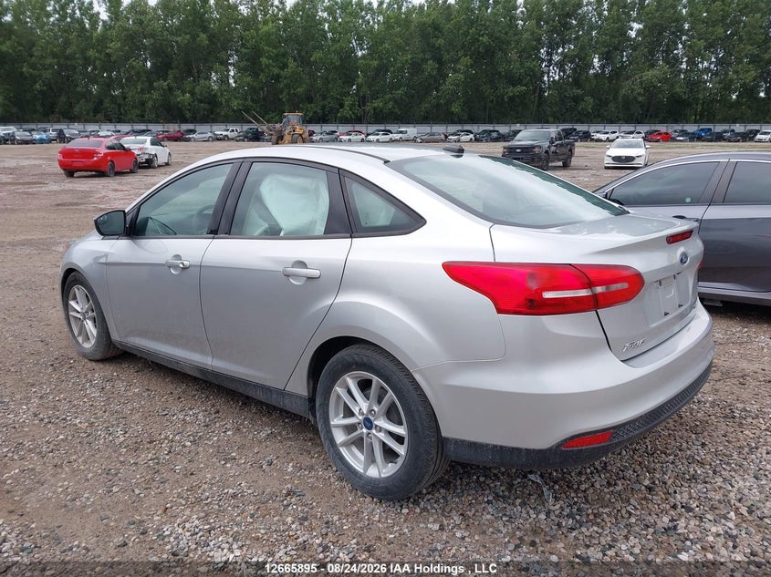 Vin: 1fadp3f20jl310789, lot: 3068584, ford focus se 20183