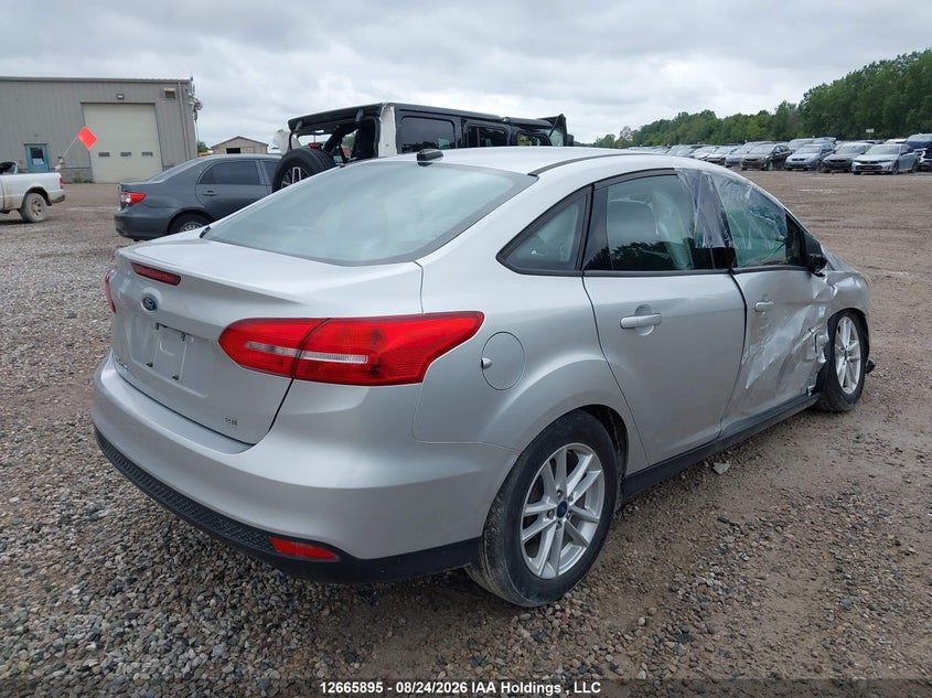 Vin: 1fadp3f20jl310789, lot: 3068584, ford focus se 20184