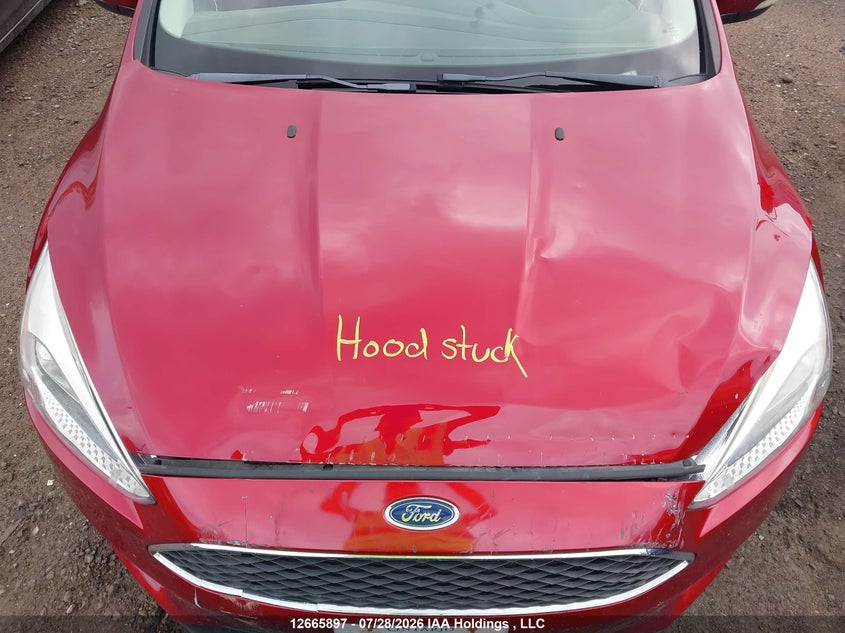 2016 FORD FOCUS SEDAN 2.0L I4 FI DOHC 16V NF4