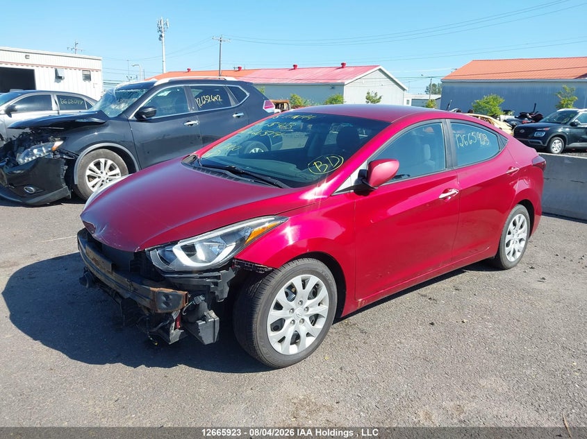 Vin: 5npdh4ae4fh626514, lot: 3068612, hyundai elantra se/sport/limited 20152