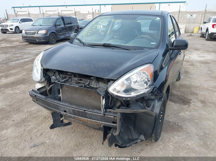 Vin: 3n1ck3cp7gl267024, lot: 3068615, nissan micra 20162