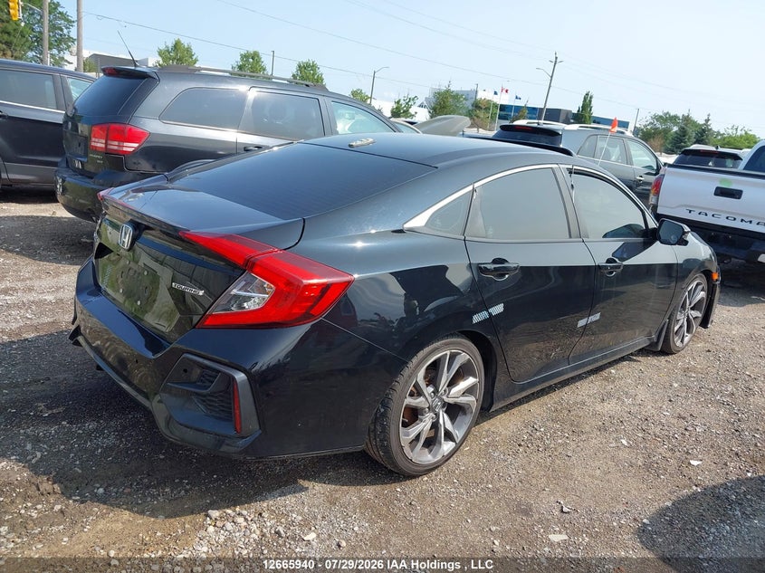 Vin: 2hgfc1f90kh102329, lot: 3068630, honda civic 20194