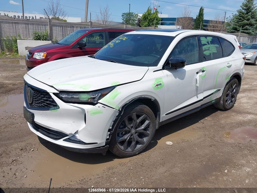 Vin: 5j8ye1h02nl801521, lot: 3068657, acura mdx 20222