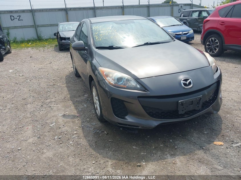 2012 MAZDA 3 SEDAN 2.0L I-4 DI, DOHC, VVT, 155HP