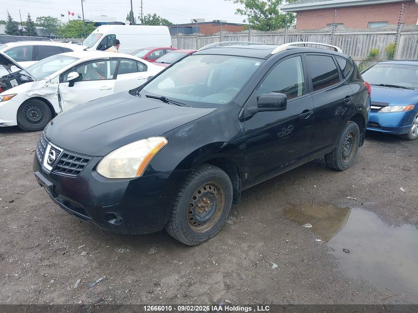 2008 Nissan Rogue Sl, Rear, IAAI, VIN JN8AS58T88W010735 — photo 2