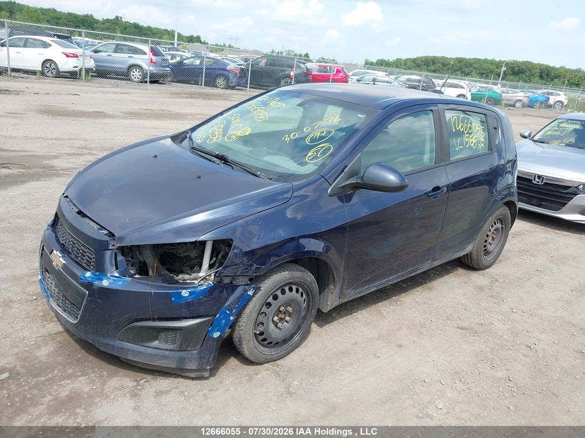 Vin: 1g1ja6sh2g4158858, lot: 3068746, chevrolet sonic 20162