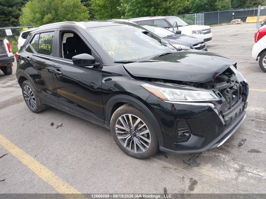 2025 Nissan Kicks Play Sv, Interior Fire, IAAI, VIN 3N1CP5CV7SL476834