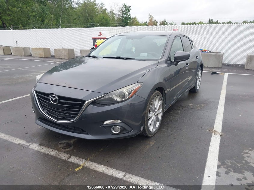 Vin: jm1bm1m31e1211040, lot: 3068751, mazda 3 sport 20142
