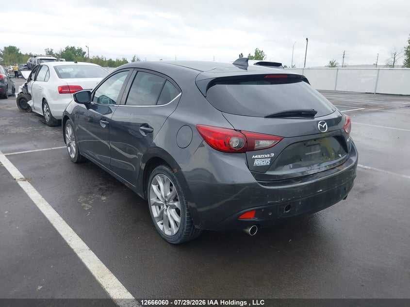 Vin: jm1bm1m31e1211040, lot: 3068751, mazda 3 sport 20143
