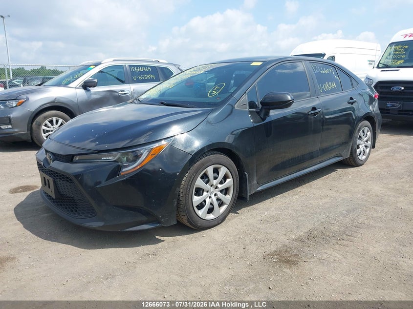 Vin: 5yfbprbe7lp018149, lot: 3068764, toyota corolla l/le/xle 20202