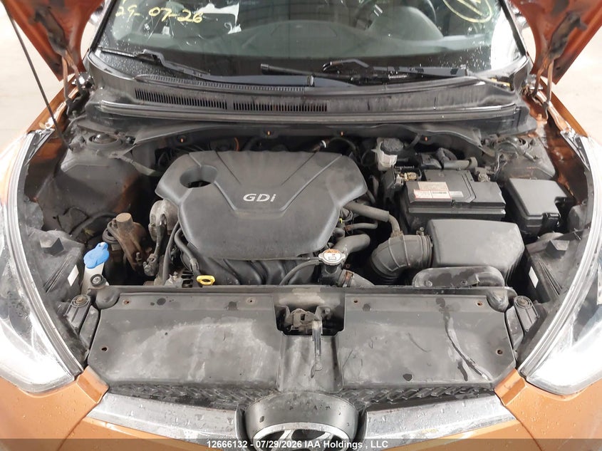 2012 HYUNDAI VELOSTER COUPE 1.6L I-4 DI, DOHC, VVT, 138HP