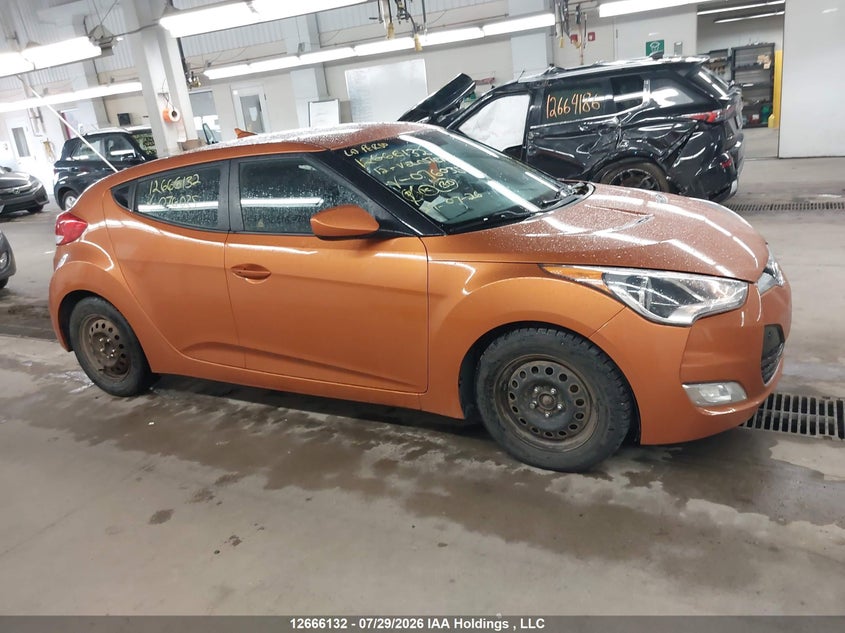 2012 HYUNDAI VELOSTER COUPE 1.6L I-4 DI, DOHC, VVT, 138HP