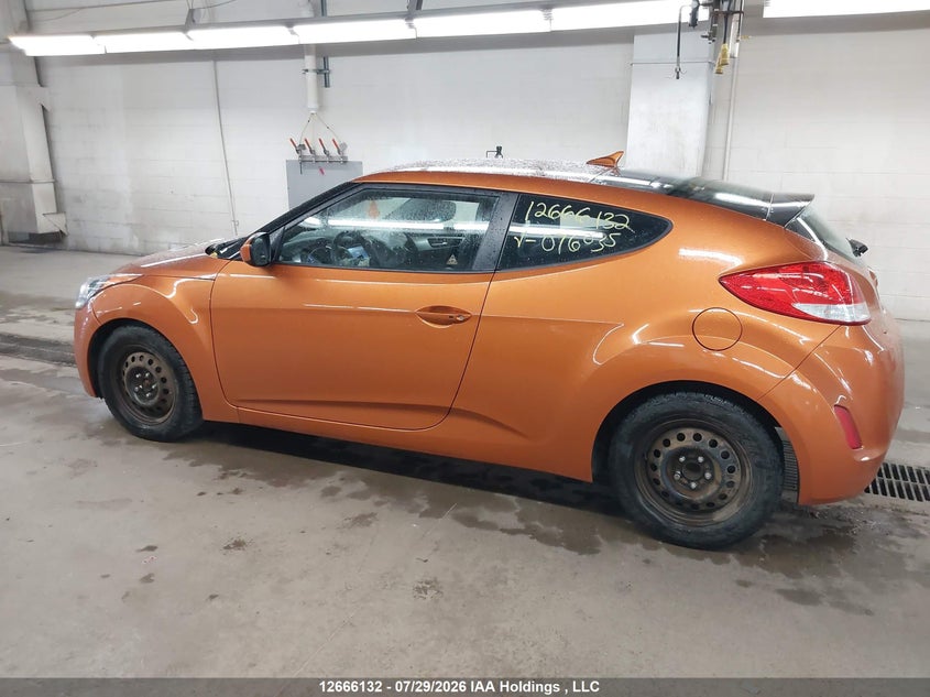 2012 HYUNDAI VELOSTER COUPE 1.6L I-4 DI, DOHC, VVT, 138HP