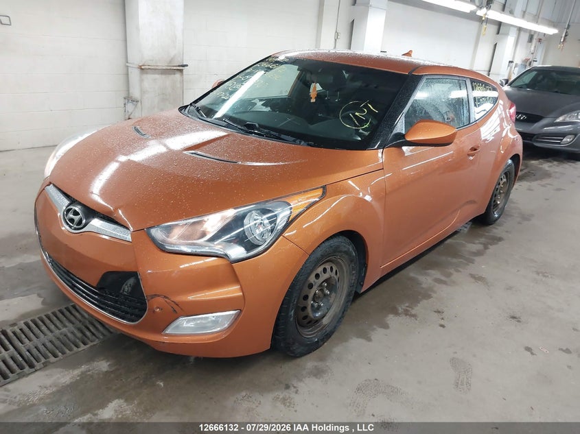 Vin: kmhtc6adxcu076035, lot: 3068823, hyundai veloster 20122