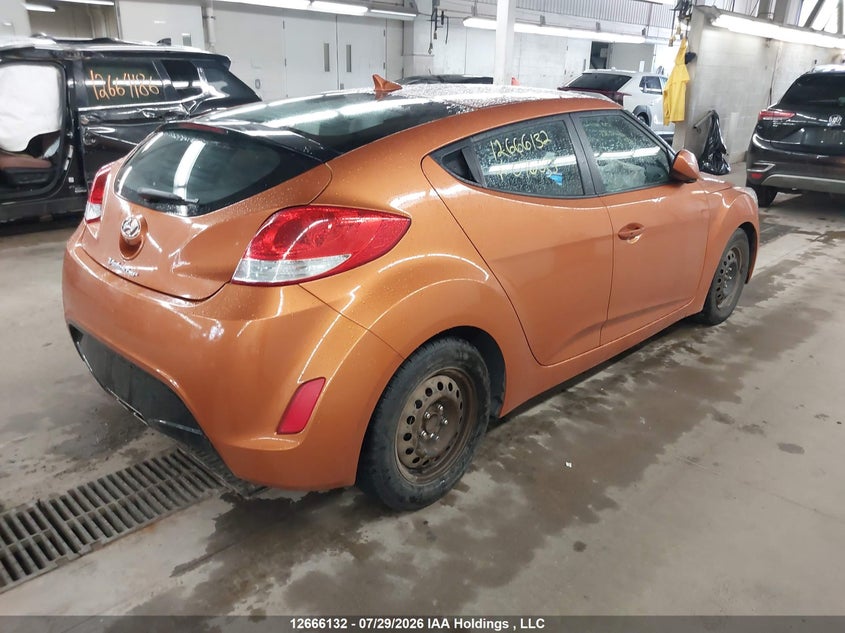 Vin: kmhtc6adxcu076035, lot: 3068823, hyundai veloster 20124