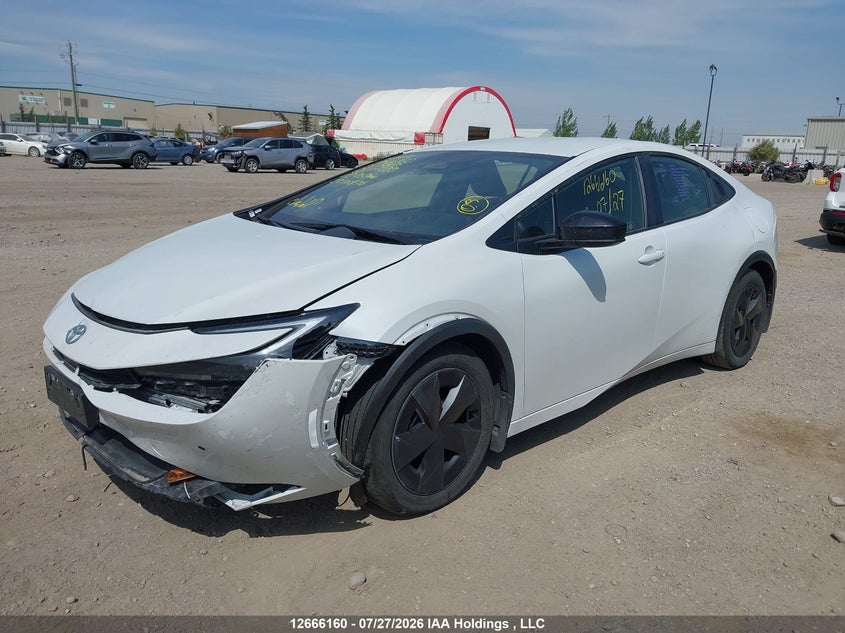 Vin: jtdacacuxs3047280, lot: 3068851, toyota prius se/xse/xse premium 20252