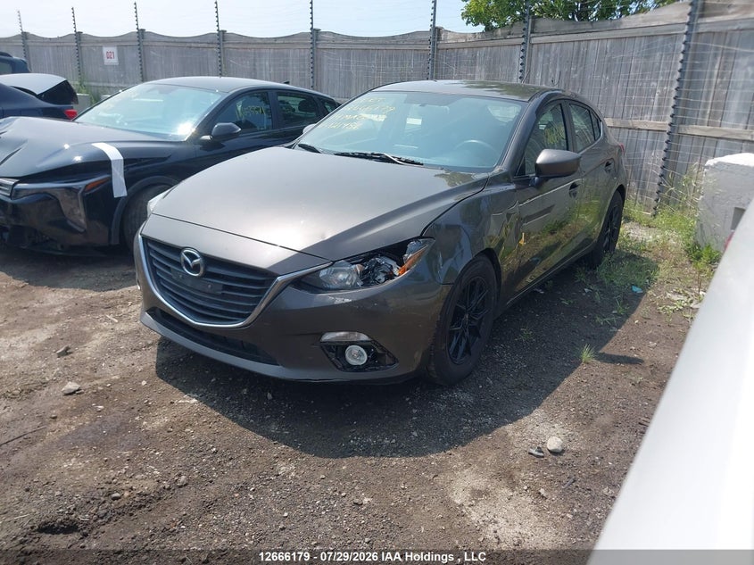 Vin: 3mzbm1l73em121456, lot: 3068870, mazda 3 touring 20142