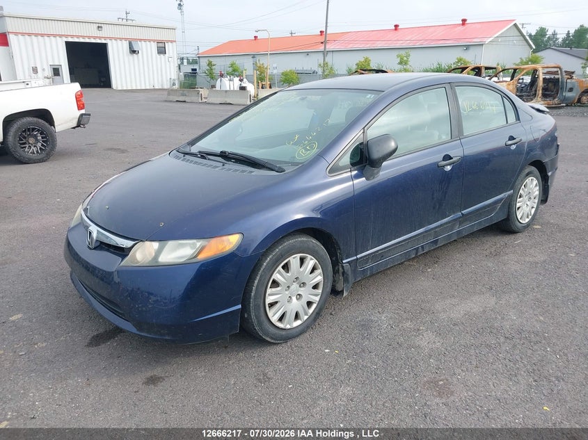 2006 Honda Civic, Удар ззаду, IAAI, VIN 1HGFA16326L804307 — фото 2