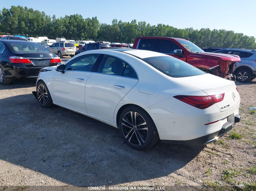 Vin: w1k5j4hb8tn588064, lot: 3068927, mercedes-benz cla 250 4matic 20263