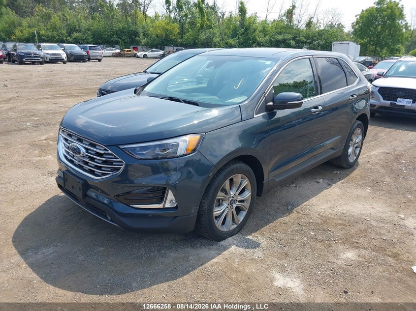 2019 Ford Edge, Front, IAAI, VIN 2FMPK4K95KBC53453 — photo 2