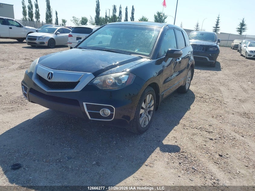 2012 Acura RDX, Front, IAAI, VIN 5J8TB1H58CA800459 — photo 2