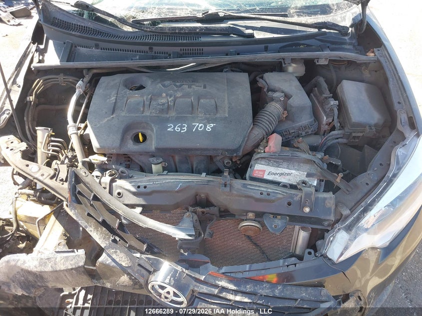 2015 TOYOTA COROLLA SEDAN 1.8L I-4 DOHC, VVT, 132HP