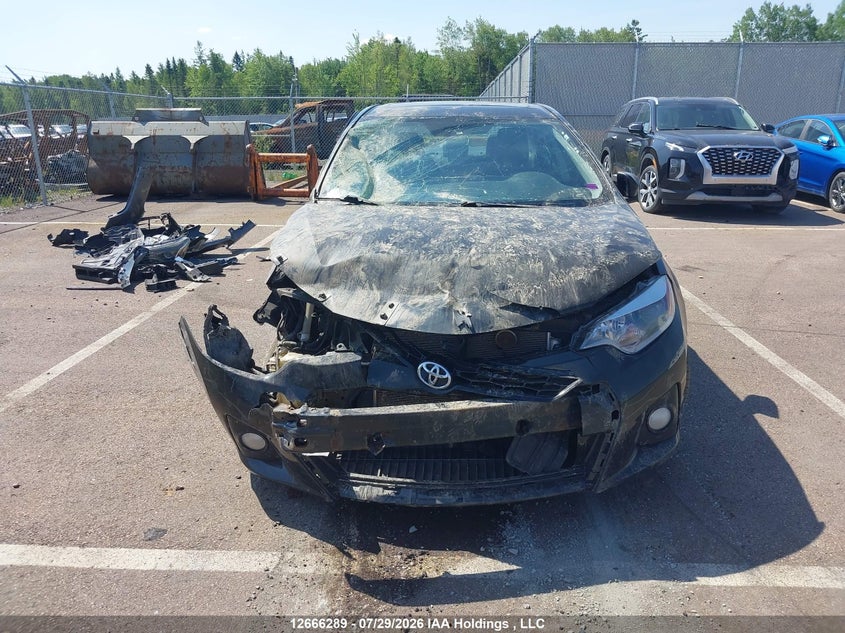 2015 TOYOTA COROLLA SEDAN 1.8L I-4 DOHC, VVT, 132HP