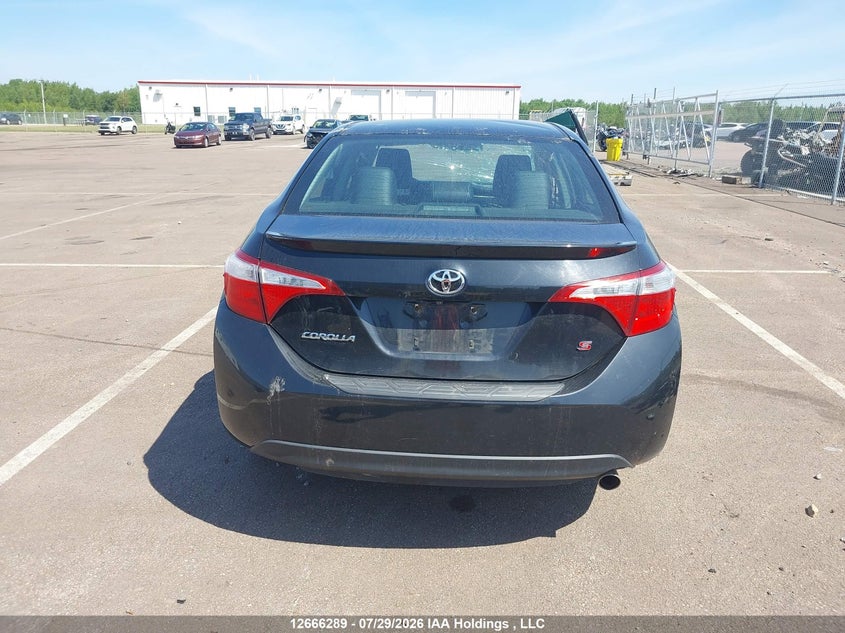 2015 TOYOTA COROLLA SEDAN 1.8L I-4 DOHC, VVT, 132HP