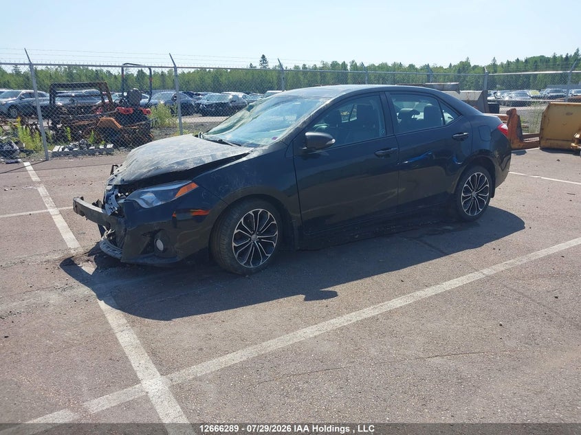 2015 TOYOTA COROLLA SEDAN 1.8L I-4 DOHC, VVT, 132HP