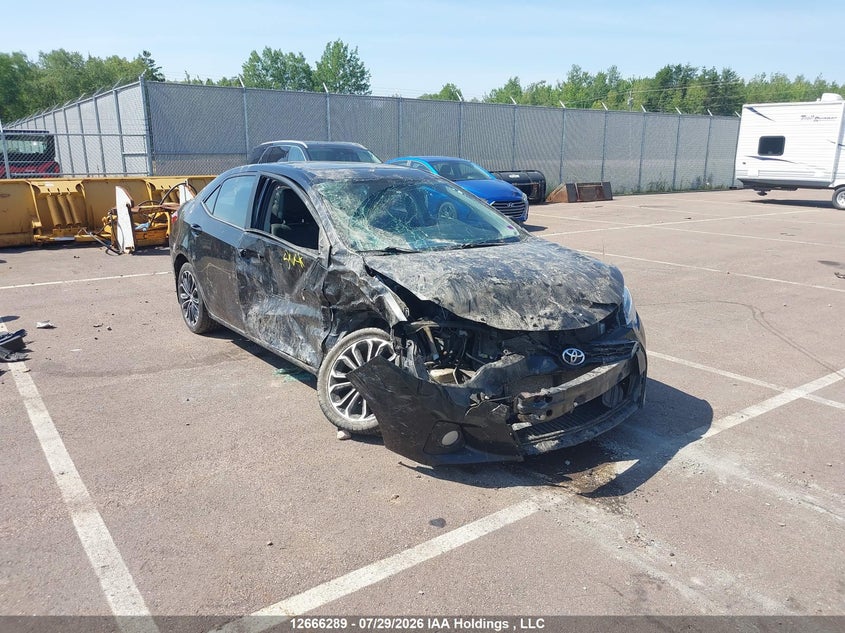 2015 TOYOTA COROLLA SEDAN 1.8L I-4 DOHC, VVT, 132HP