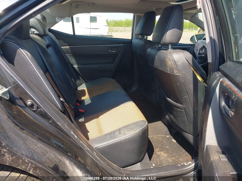 2015 TOYOTA COROLLA SEDAN 1.8L I-4 DOHC, VVT, 132HP