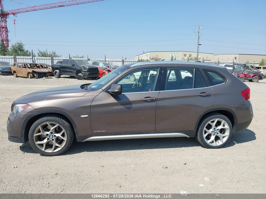 2012 BMW X1 SPORT UTILITY VEHICLE 2.0L I-4 DI, DOHC, VVT, TURBO, 241HP