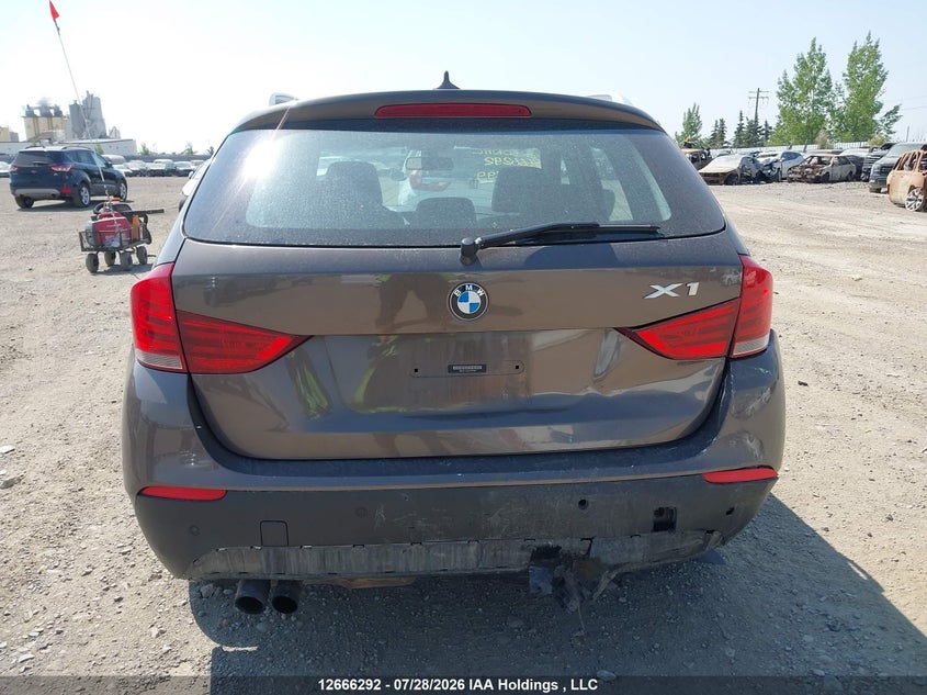 2012 BMW X1 SPORT UTILITY VEHICLE 2.0L I-4 DI, DOHC, VVT, TURBO, 241HP