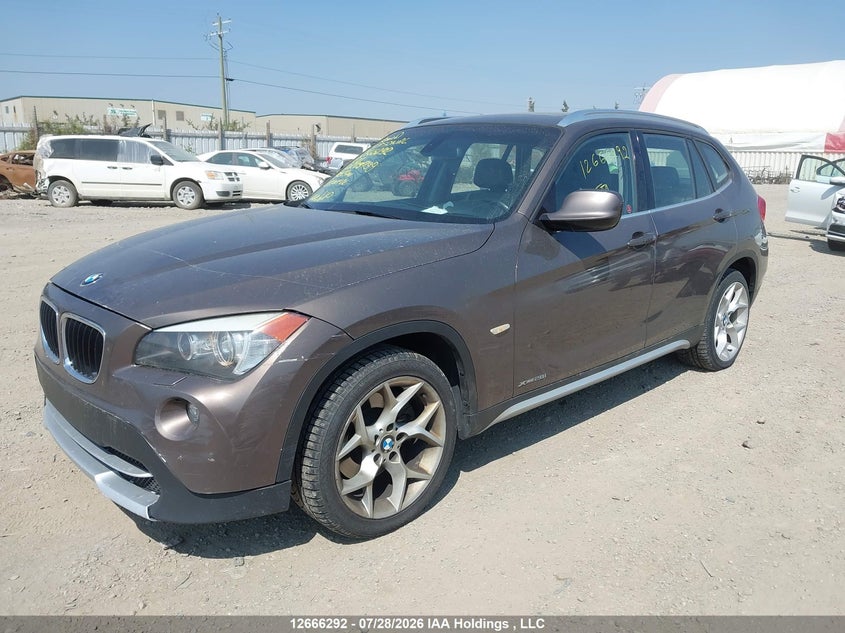 2012 BMW X1, Удар сзади, IAAI, VIN WBAVL1C53CVR79799 — фото 2