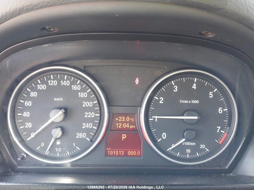 2012 BMW X1 SPORT UTILITY VEHICLE 2.0L I-4 DI, DOHC, VVT, TURBO, 241HP