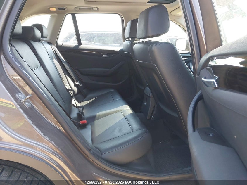 2012 BMW X1 SPORT UTILITY VEHICLE 2.0L I-4 DI, DOHC, VVT, TURBO, 241HP