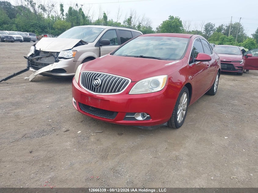 2012 Buick Verano, Front, IAAI, VIN 1G4PP5SK4C4155584 — photo 2
