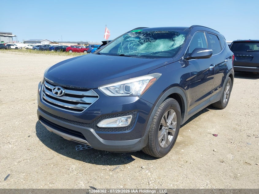 2015 Hyundai Santa Fe Sport, Крыша, IAAI, VIN 5XYZUDLB9FG298146 — фото 2