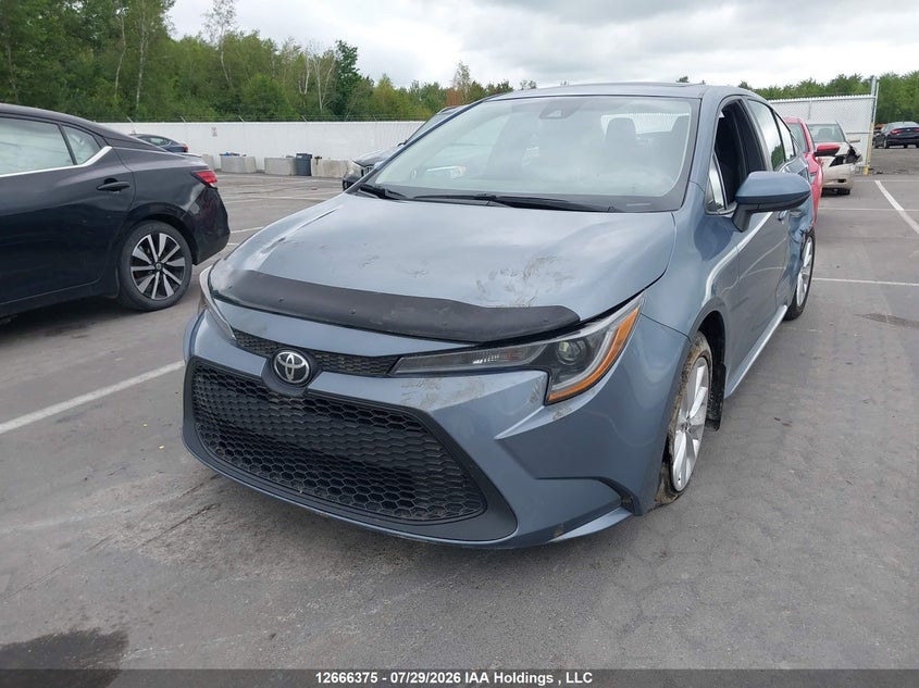 2020 Toyota Corolla, Удар сзади, IAAI, VIN 5YFBPRBE4LP141889 — фото 2