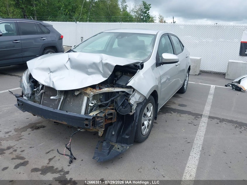 2017 Toyota Corolla, Удар спереди, IAAI, VIN 2T1BURHE4HC839698 — фото 2