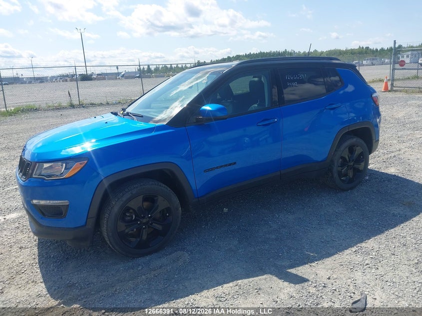 2021 Jeep Compass, Right Front, IAAI, VIN 3C4NJDEB6MT558206 — photo 2
