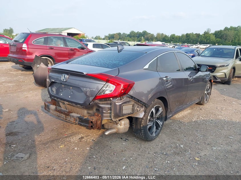Vin: 2hgfc1f97gh101640, lot: 3069094, honda civic touring 20164