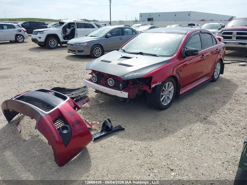 Vin: ja32u2fu1fu601775, lot: 3069129, mitsubishi lancer gt/se 20152