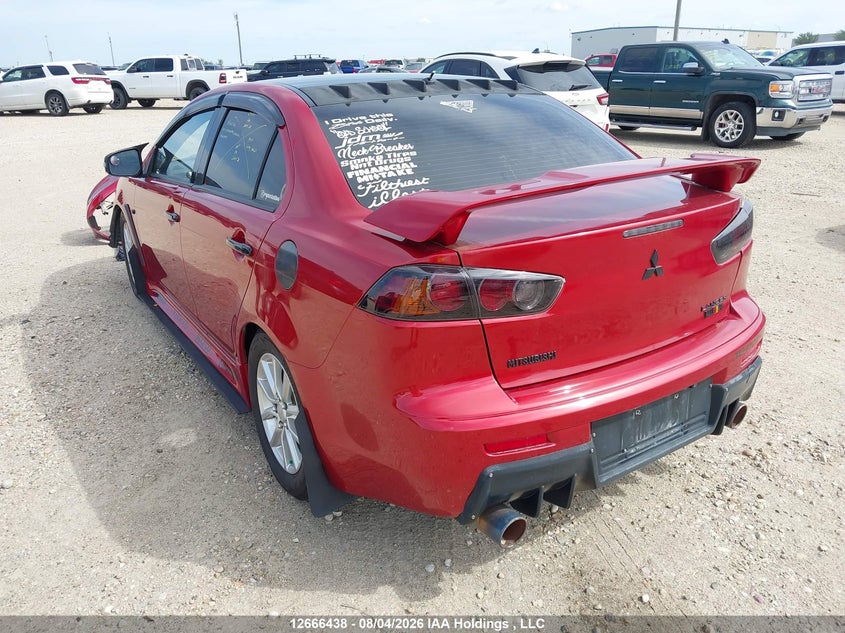Vin: ja32u2fu1fu601775, lot: 3069129, mitsubishi lancer gt/se 20153